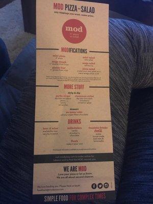 Menu photo 3 MOD Pizza Arnold, MO