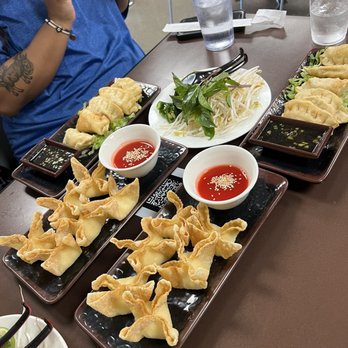 You & I Kitchen - A3. Cream Cheese Wonton - 6pcs. A4. Pot Stickers - 5pcs. - Vietnamese Near Me - Sandy, Utah You & I Kitchen - A3. Cream Cheese Wonton - 6pcs. A4. Pot Stickers - 5pcs. - Vietnamese Near Me - Sandy, Utah