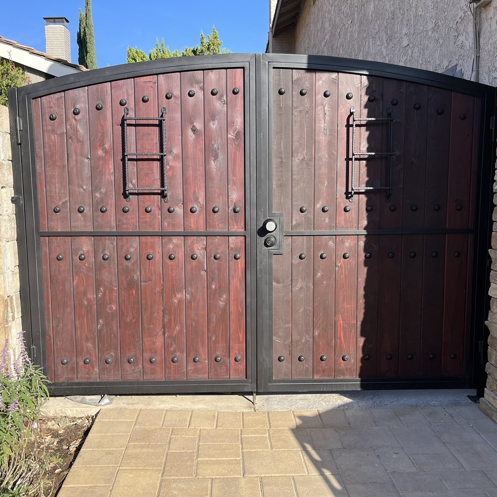 Exotic Iron Works - Custom iron double door - Fences & Gates Near Me - Los Angeles, California