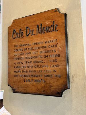 Menu photo 1 Cafe Du Monde New Orleans, LA