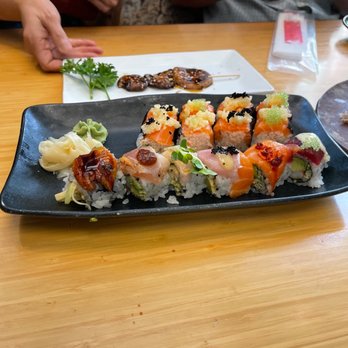 Douzo - Tasty Roll (bottom), Sumo Roll (top) - Sushi Bars Near Me - Boston, Massachusetts