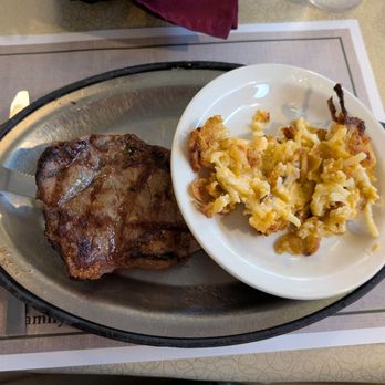 Blanck's Supper Club - New York Strip with Cheesies - Seafood Near Me - Malone, Wisconsin