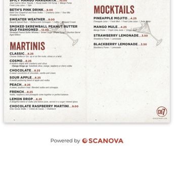 CharBar No 7 - Drink online menu - American Near Me - Mountain Brook, Alabama