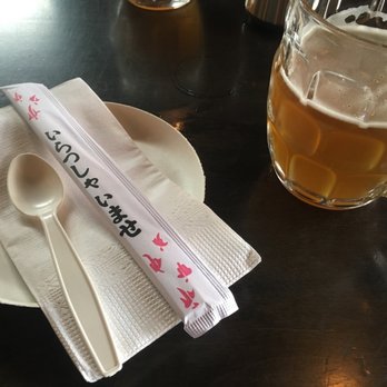 Godspeed Brewery - Plate set up for snack food along woth a pint of yuzu saisan($7.75) - Breweries Near Me - Toronto, Ontario
