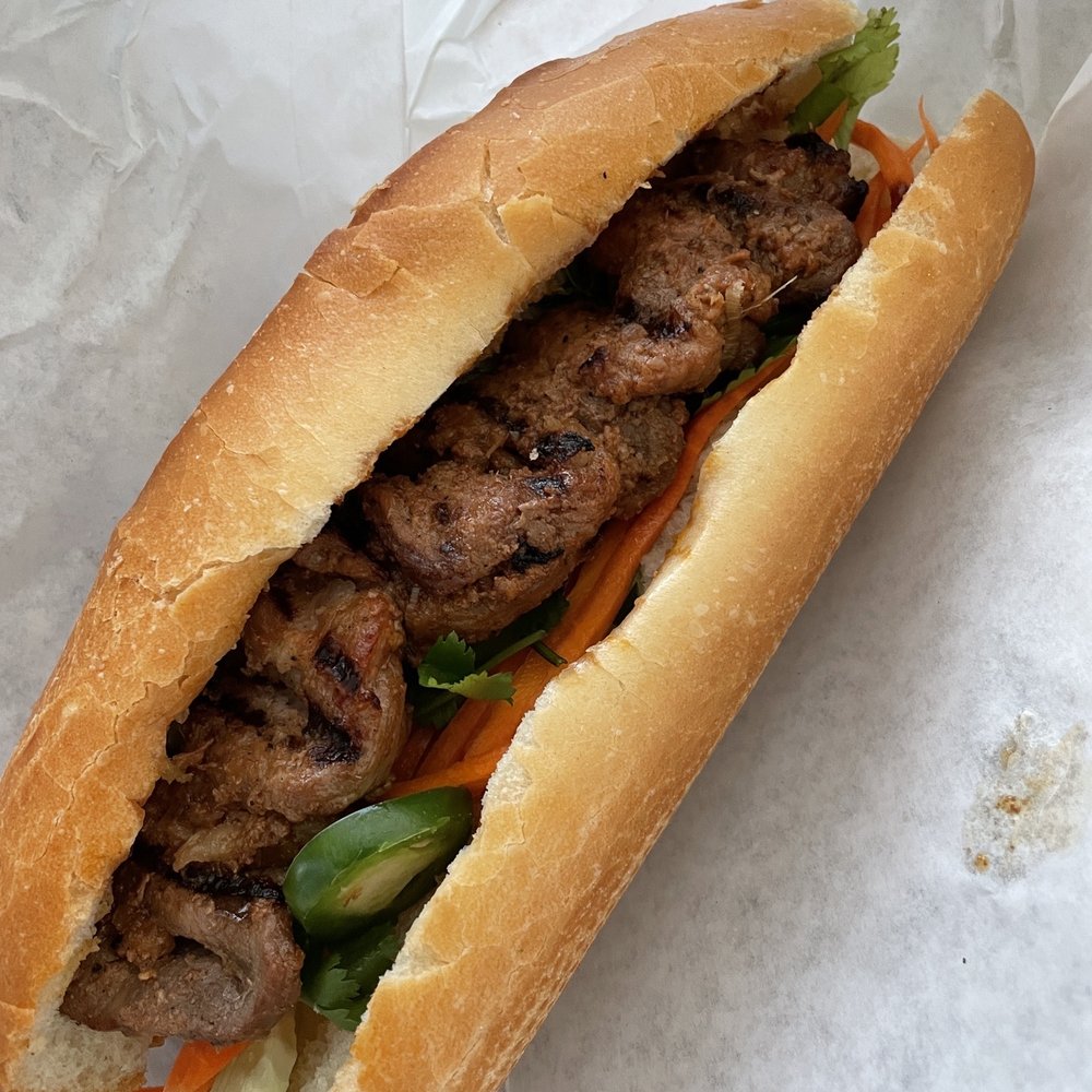 Huong Duong - Grilled pork Vietnamese Sandwich With Grilled Pork - Vietnamese Near Me - Seattle, Washington Huong Duong - Grilled pork Vietnamese Sandwich With Grilled Pork - Vietnamese Near Me - Seattle, Washington