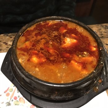 Garlic & Ginger - spicy tofu (spicy but really darn good flavor) - Korean Near Me - Gainesville, Florida Garlic & Ginger - spicy tofu (spicy but really darn good flavor) - Korean Near Me - Gainesville, Florida