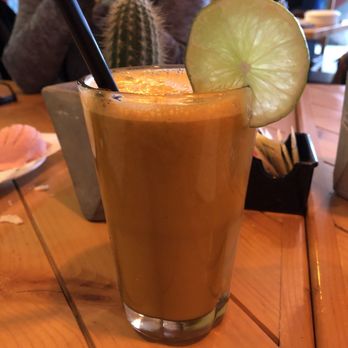 Caoba - Carrot, orange, and pineapple juice - Mexican Near Me - Rosarito, BCN