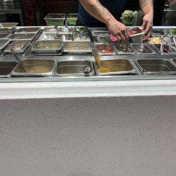 Chopt Creative Salad Co. - Bare hands handling food and cleaning. Chopt Astor Place Thursday 11/7 approx 8:30pm - Salad Near Me - New York, New York Chopt Creative Salad Co. - Bare hands handling food and cleaning. Chopt Astor Place Thursday 11/7 approx 8:30pm - Salad Near Me - New York, New York