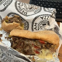 Dedham House of Pizza - Gross steak and cheese