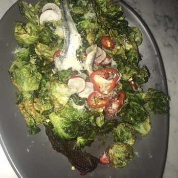 Offshore Rooftop - Brussels sprouts - New American Near Me - Chicago, Illinois