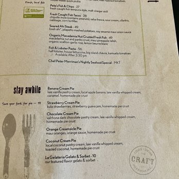 Monkeypod Kitchen - Menu - Tacos Near Me - Honolulu, Hawaii