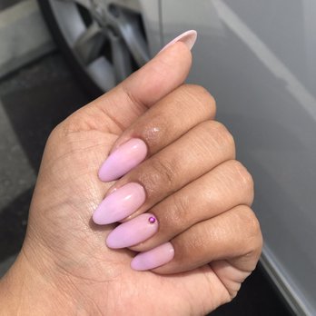 Gummme Nails & Spa - Hombre Powder Dip w a hint of sparkle done by Kayla, the best! - Nail Salons Near Me - Bellflower, California Gummme Nails & Spa - Hombre Powder Dip w a hint of sparkle done by Kayla, the best! - Nail Salons Near Me - Bellflower, California