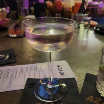 Azabu  - Elderflower martini - Japanese Near Me - Whittier, California
