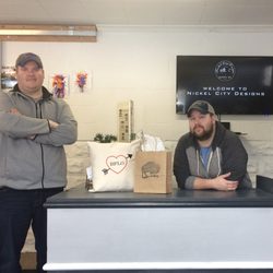 Nickel City Designs - Owners of Nickel City Designs. Scott & Chris.