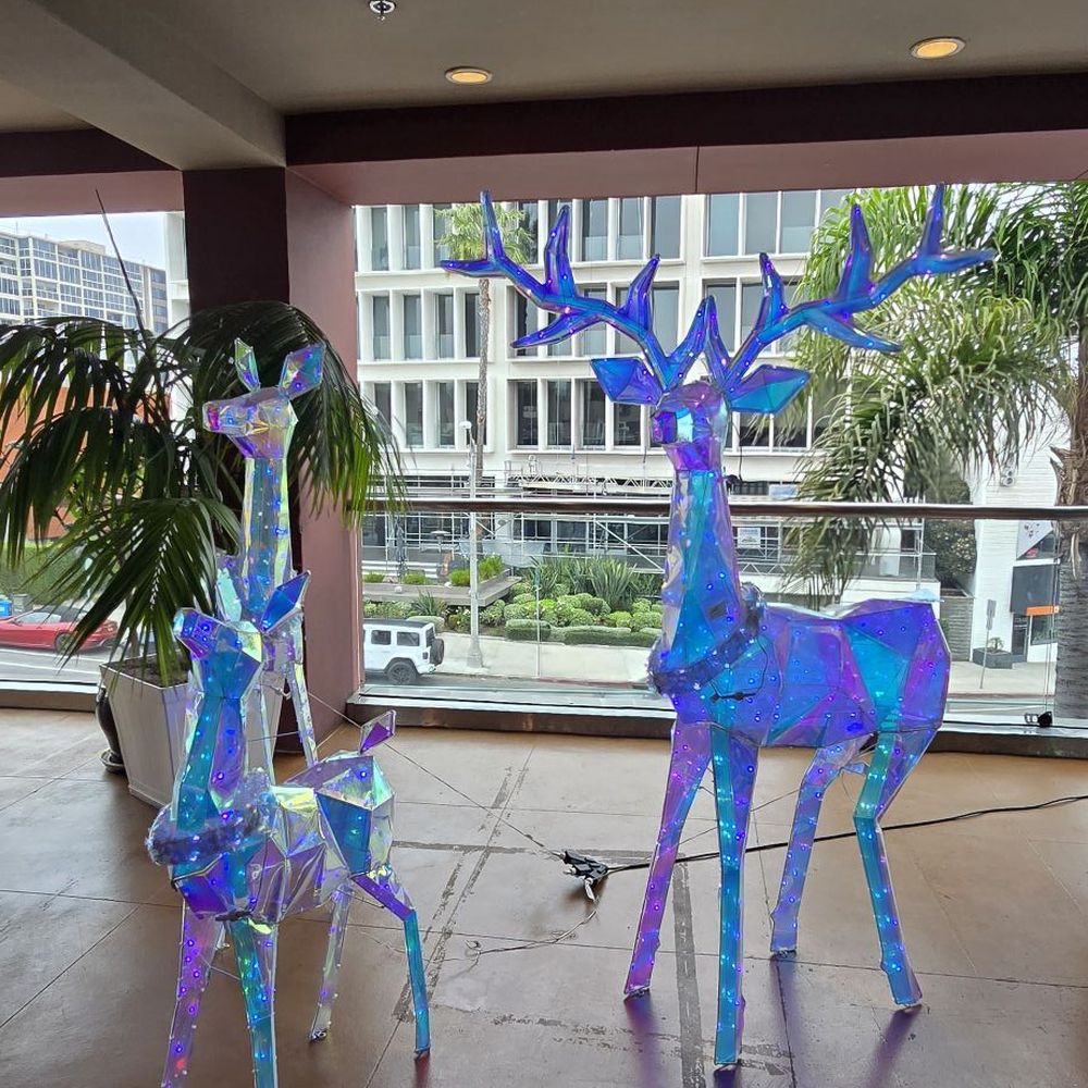 Cute Christmas decorations outside before you enter Cute Christmas decorations outside before you enter