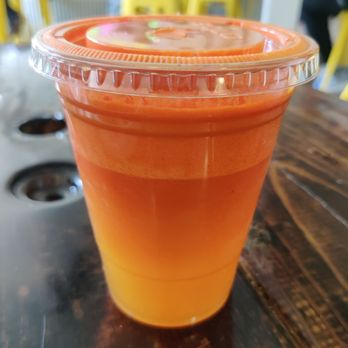 Root - Orange ya glad juice - Vegan Near Me - Newport, Rhode Island