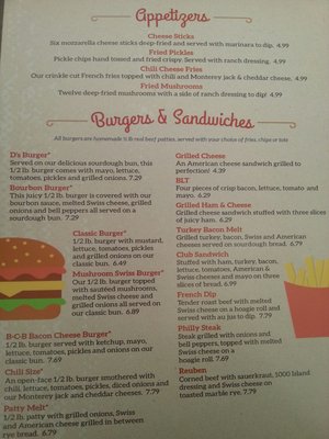 Menu photo 3 D's Family Restaurant Alma, AR
