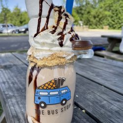 The Bus Stop - S'mores milkshake