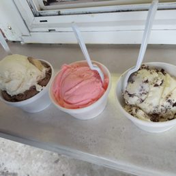One of these cups seem to not belong? Each belong in your mouth!! Tongue party with the many ice cream choices including sherbet! One of these cups seem to not belong? Each belong in your mouth!! Tongue party with the many ice cream choices including sherbet!