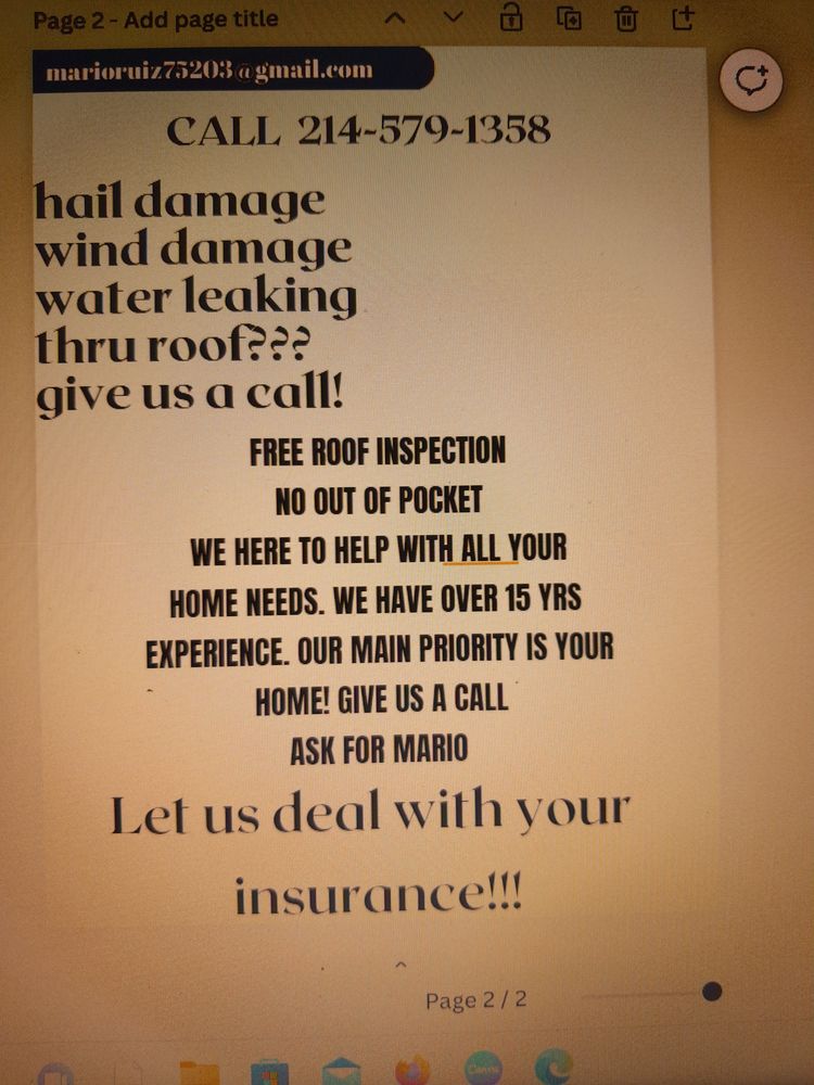 Slide of Texas Five Star Roofing