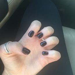 Fall Nails. Lincoln Park After Dark gel. Thanks Lyndzie!