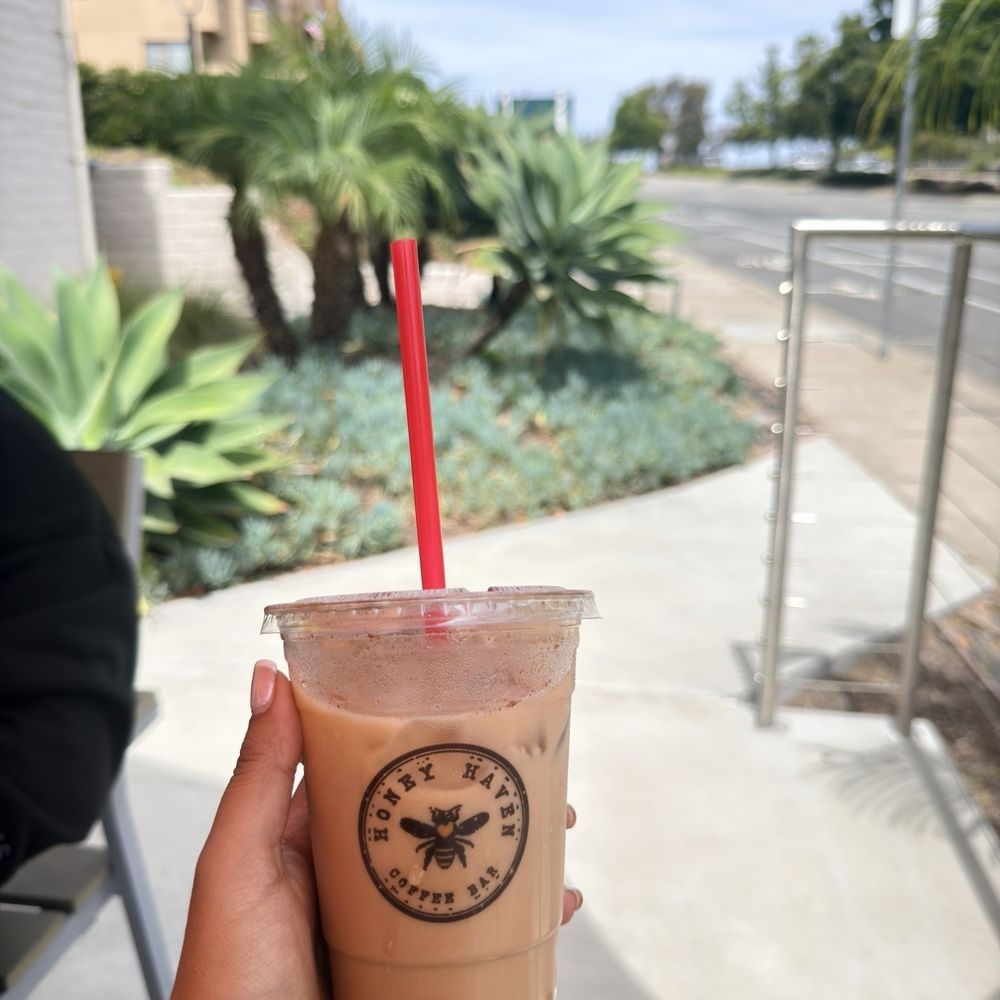 Honey Haven - The Iced Queen Latte - Coffee & Tea Near Me - San Diego, California