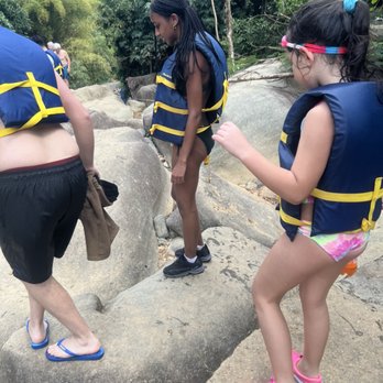 Caribbean Breeze Adventures - Getting around in water slide area - Tours Near Me - Palmer, Puerto Rico