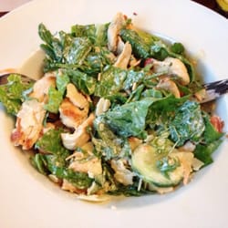 L'étoile Blanche - Super Salade César... à moitié entamée certes mais délicieuse!!