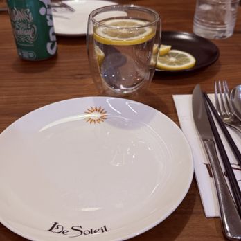 Le Soleil - Plate setting - Vietnamese Near Me - San Francisco, California