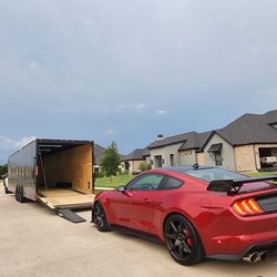 Fortuna Freight Brokers - My Mustang made it home! Happy as can be, Thank you Frank and Fortuna Freight!!