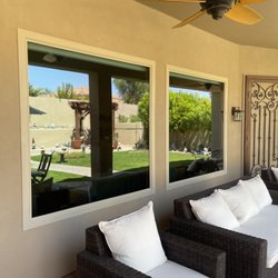 Ace Exterior Services - Another satisfied customer with her large picture windows!