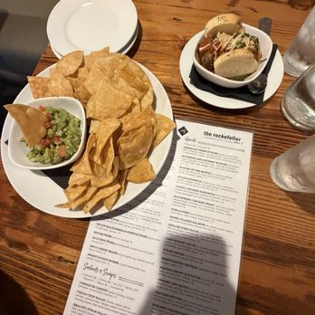Rockefeller - Hermosa Beach - Guac and Chips with Manhattan Meatballs - Gastropubs Near Me - Hermosa Beach, California Rockefeller - Hermosa Beach - Guac and Chips with Manhattan Meatballs - Gastropubs Near Me - Hermosa Beach, California