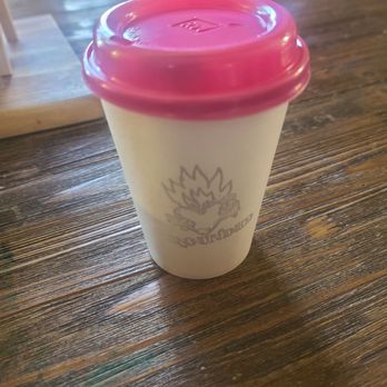 Grounded - Latte with almond milk. - Pizza Near Me - Las Cruces, New Mexico