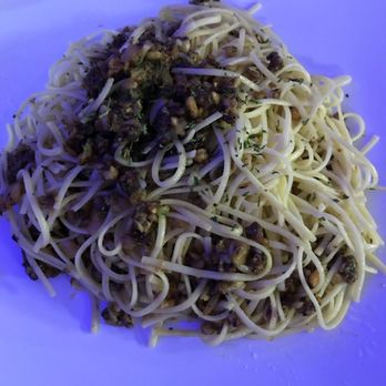 Win-Spuntino - Spaghetti w anchovies - Italian Near Me - Honolulu, Hawaii