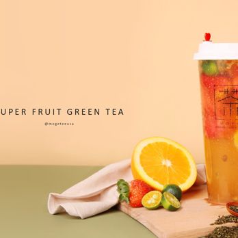 Moge Tee Aberdeen - a cup of super fruit green tea - Bubble Tea Near Me - Matawan, New Jersey Moge Tee Aberdeen - a cup of super fruit green tea - Bubble Tea Near Me - Matawan, New Jersey
