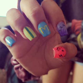Addicted To Nails - MHA inspired nail art. The pictures really do not do them justice. - Nail Salons Near Me - Tempe, Arizona Addicted To Nails - MHA inspired nail art. The pictures really do not do them justice. - Nail Salons Near Me - Tempe, Arizona