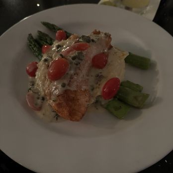 Lalla Grill Oceanside - Crab Stuffed Salmon - Seafood Near Me - Monterey, California Lalla Grill Oceanside - Crab Stuffed Salmon - Seafood Near Me - Monterey, California