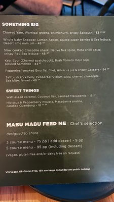 Menu photo 1 Big Esso by Mabu Mabu Melbourne, VIC