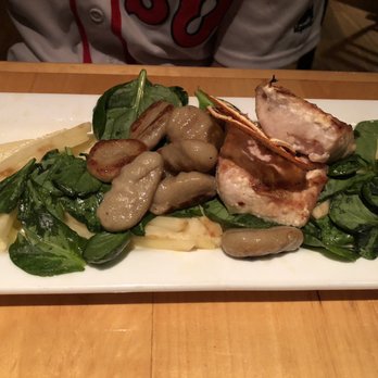 Feast - Sturgeon with rye flour gnocchi - New American Near Me - Tucson, Arizona Feast - Sturgeon with rye flour gnocchi - New American Near Me - Tucson, Arizona