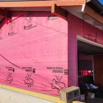 Gregory James - wrapping house with air barrier - General Contractors Near Me - Carlsbad, California Gregory James - wrapping house with air barrier - General Contractors Near Me - Carlsbad, California