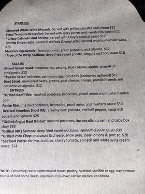 Menu photo 5 The Ridgway Ridgway, CO Menu photo 5 The Ridgway Ridgway, CO