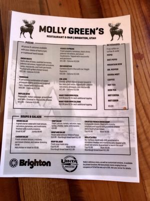Menu photo 6 Molly Greens Brighton, UT