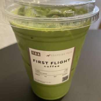 First Flight Coffee - Matcha -- strong and good tasting with a clean, not overly sweet flavor. - Coffee & Tea Near Me - Torrance, California First Flight Coffee - Matcha -- strong and good tasting with a clean, not overly sweet flavor. - Coffee & Tea Near Me - Torrance, California