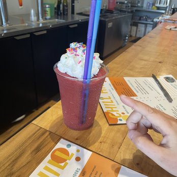 Chill Hill Winery - Strawberry Daiquiri - Cideries Near Me - Baroda, Michigan
