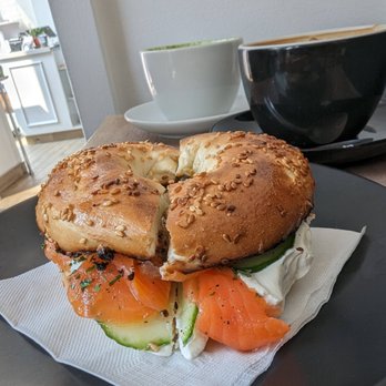 Versus Coffee - Smoked Salmon Bagel - Coffee & Tea Near Me - Toronto, Ontario