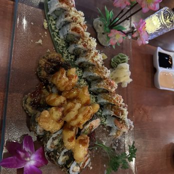 Nakama Sushi Thai - Devils island and sunrise roll - Thai Near Me - Margate, Florida