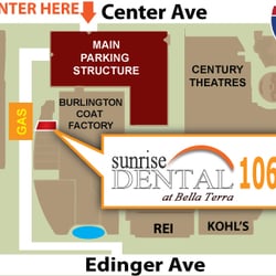 Sunrise Dental Center - We're located by Costco Gas Station. (current as of 2013)