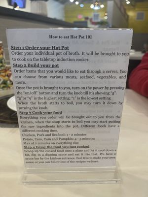 Menu photo 1 Homey Hot Pot & Sushi Bloomington, IN Menu photo 1 Homey Hot Pot & Sushi Bloomington, IN