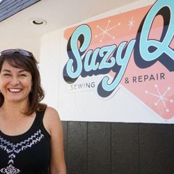 Suzy Q’s Sewing & Repair - Shop owner Kim Merkle