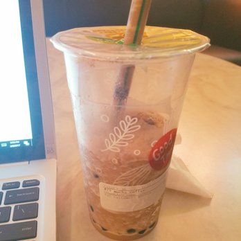 New Tapioca Master - Frozen mocha coffee with tapioca and half the amount of sweetner. It was tasty and the coffee complimented well with the tapioca. - Coffee & Tea Near Me - Houston, Texas New Tapioca Master - Frozen mocha coffee with tapioca and half the amount of sweetner. It was tasty and the coffee complimented well with the tapioca. - Coffee & Tea Near Me - Houston, Texas